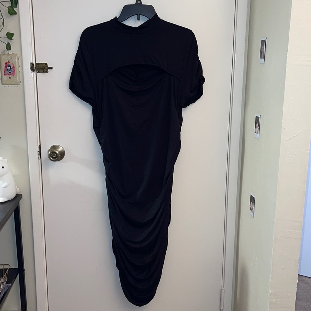 Fashion Nova Only Ruched Mini Dress XL